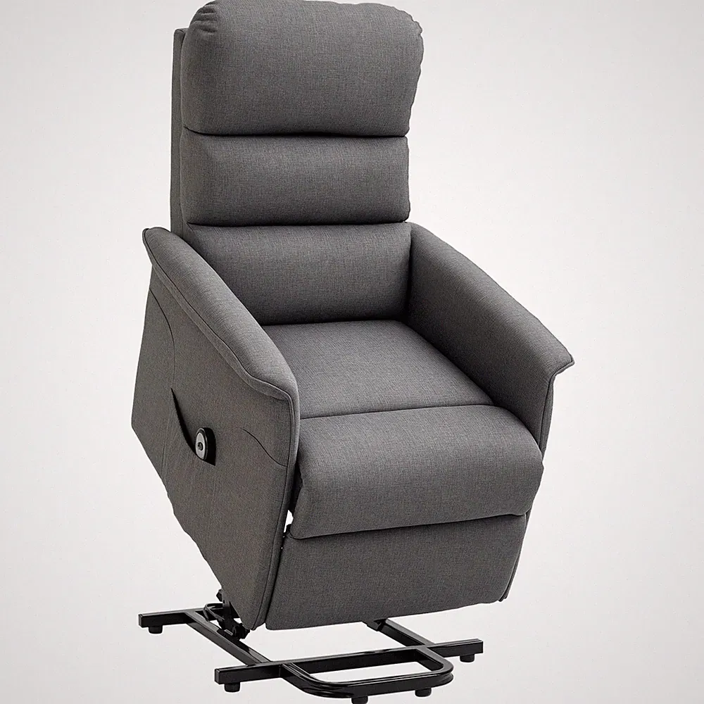 Power Lift Recliner Chair for Elderly w/ Steel Frame and Remote Control